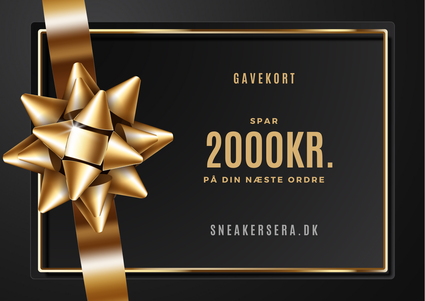 Sneakers Era online gavekort 2000kr.