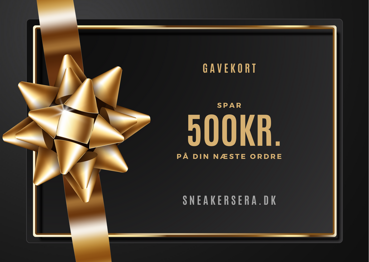 Sneakers Era online gavekort 500kr.